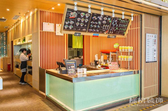 布兰诺奶茶门店装修奶茶店装修公司怎样选？